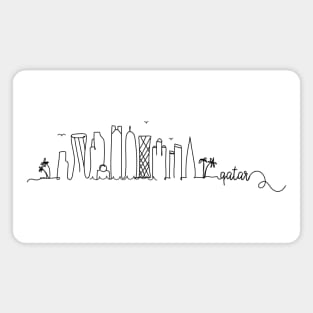 Qatar City Signature Magnet